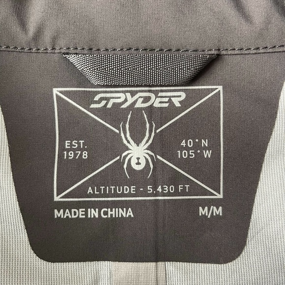 Spyder Men’s Medium GT Shell Jacket (Rare) - Picture 2 of 5